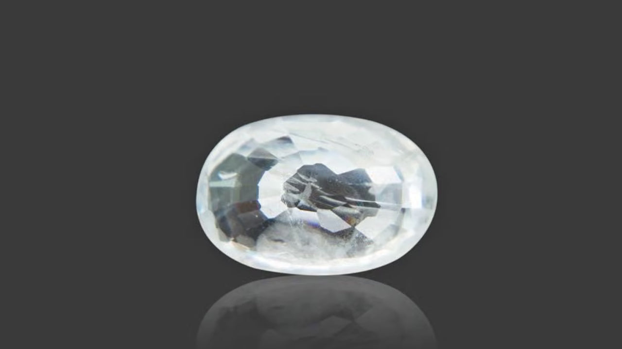 Buy Natural Ceylon (Sri Lanka) White Sapphire weighing 2.90 Carat at Best Price