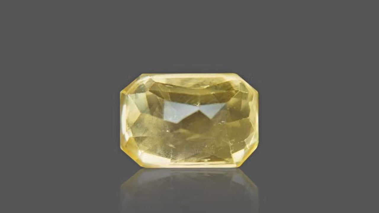 Buy Natural Ceylon (Sri Lanka) Yellow Sapphire weighing 10.10 Carat at Best Price