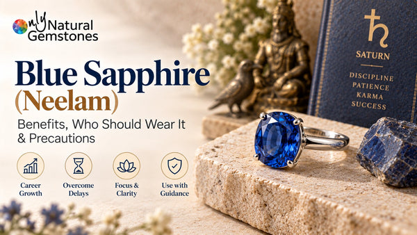 Blue Sapphire (Neelam): Benefits, Who Should Wear It and Precautions