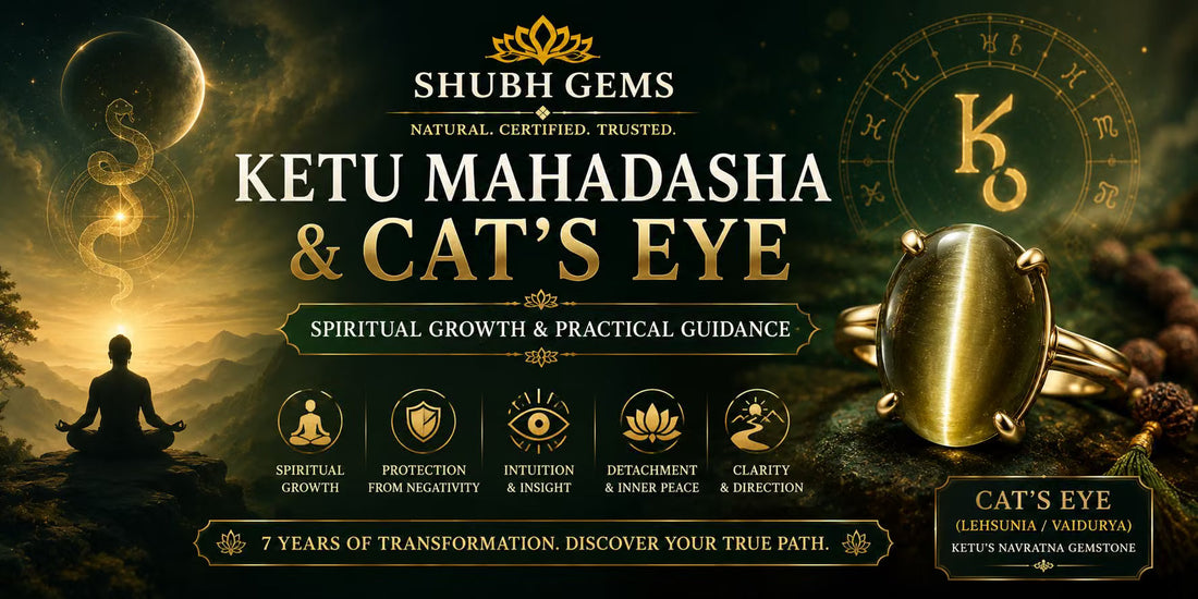 Ketu Mahadasha and Cat's Eye — Complete Buying Guide