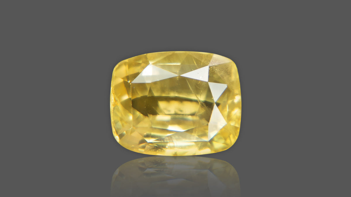 Buy 4.33 Carat Yellow Sapphire Stone from Only Natural Gemstones