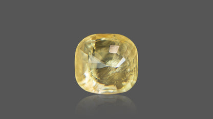 Buy Natural Ceylon (Sri Lanka) Yellow Sapphire weighing 6.21 Carat at Best Price