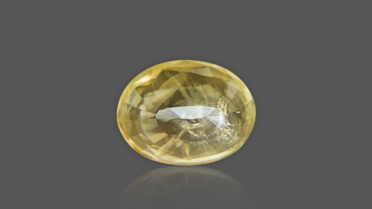 Buy Natural Ceylon (Sri Lanka) Yellow Sapphire weighing 4.85 Carat at Best Price