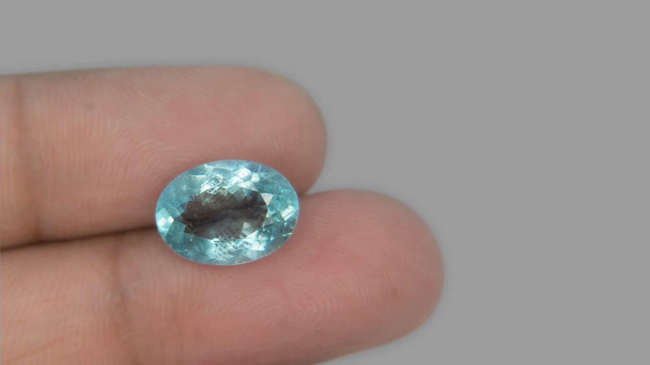 Buy Natural 3.95 Carat Aquamarine Stone at best price online