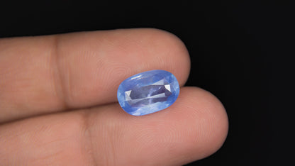 Buy Natural 6.07 Carat Blue Sapphire Stone at best price online