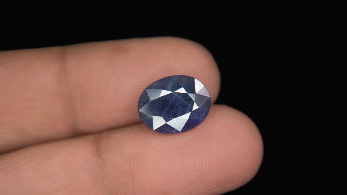 Buy Natural 6.20 Carat Blue Sapphire Stone at best price online