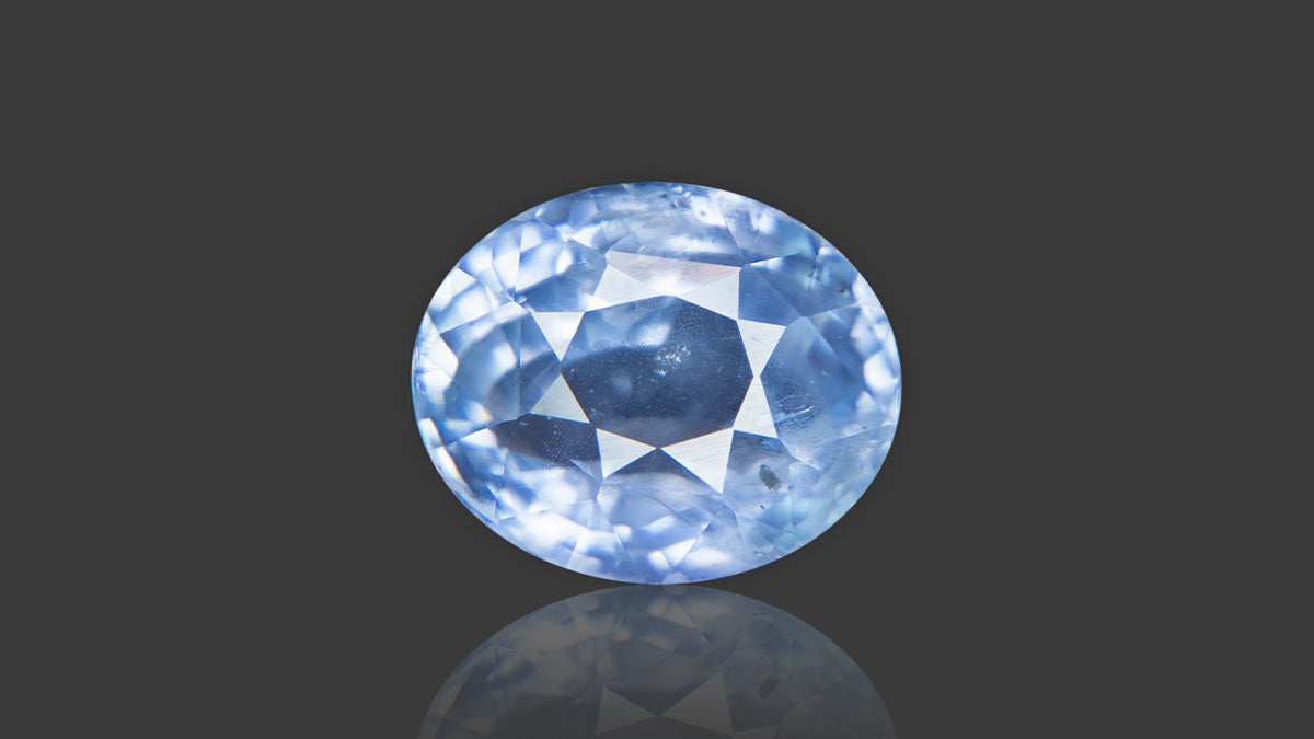Buy 8.22 Carat Blue Sapphire Stone from Only Natural Gemstones