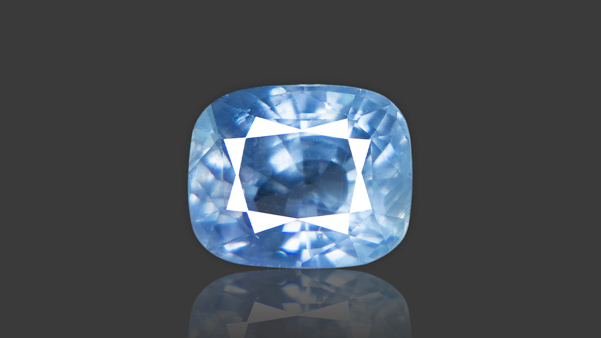Buy 7.23 Carat Blue Sapphire Stone from Only Natural Gemstones