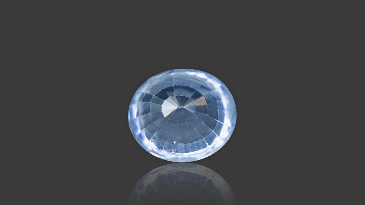 Buy Natural Ceylon (Sri Lanka) Blue Sapphire weighing 5.56 Carat at Best Price