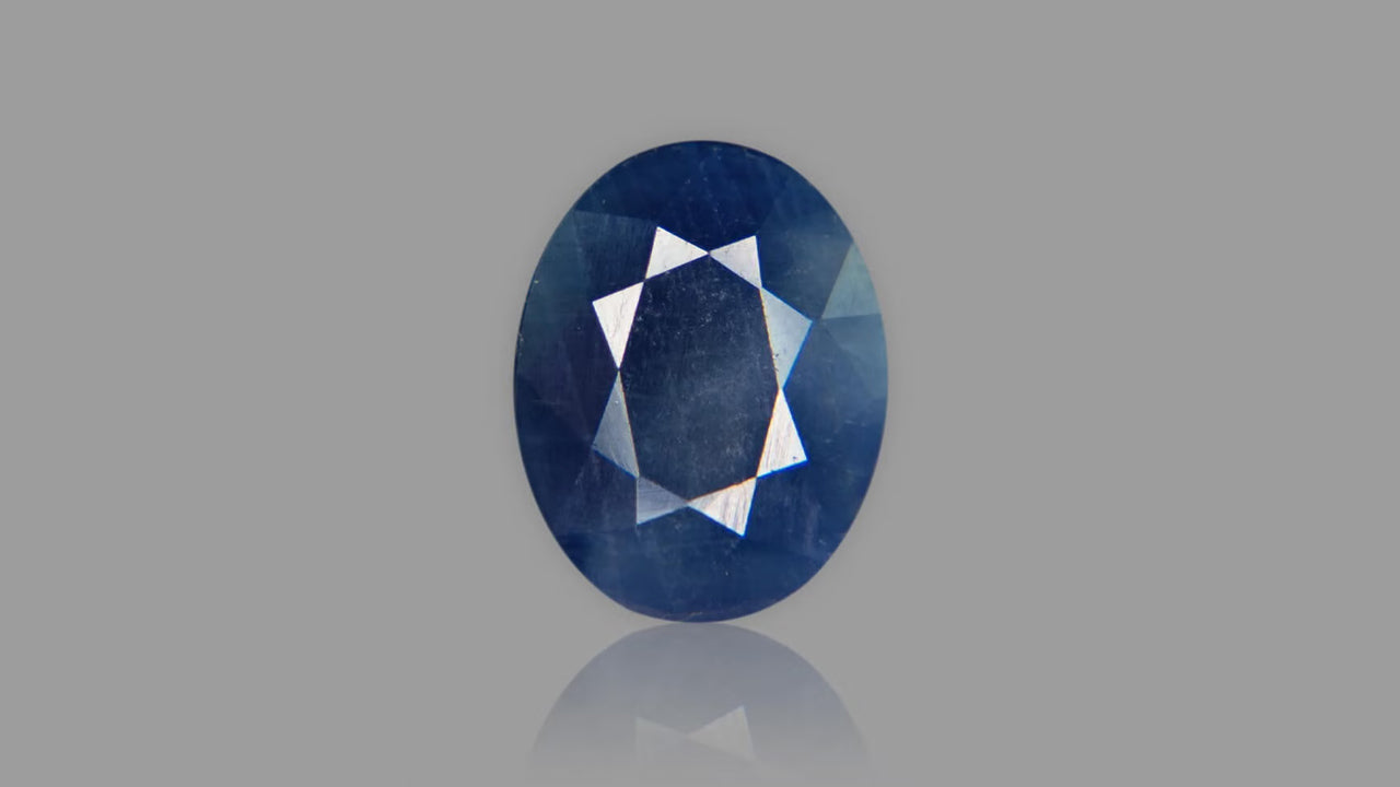 Buy Natural Ceylon (Sri Lanka) Blue Sapphire weighing 6.39 Carat at Best Price