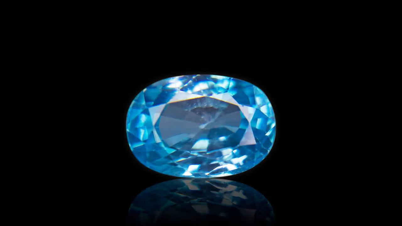 Buy 5.91 Carat Natural Zircon Stone from Only Natural Gemstones