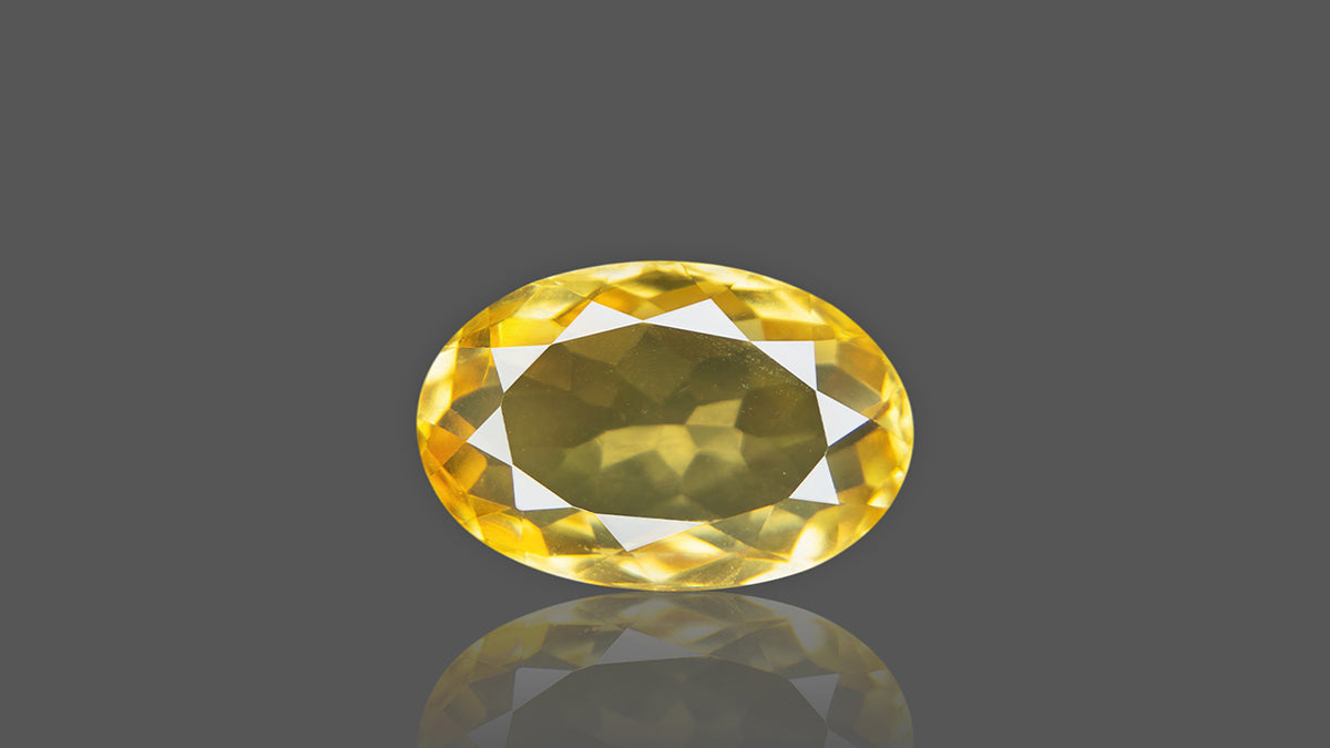 Buy 5.71 Carat Citrine Stone from Only Natural Gemstones