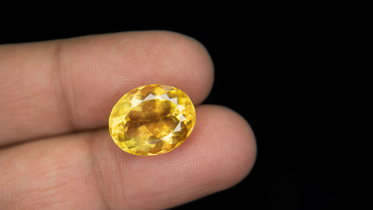 Buy Natural 5.67 Carat Citrine Stone at best price online