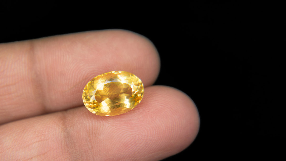 Buy Natural 5.45 Carat Citrine Stone at best price online