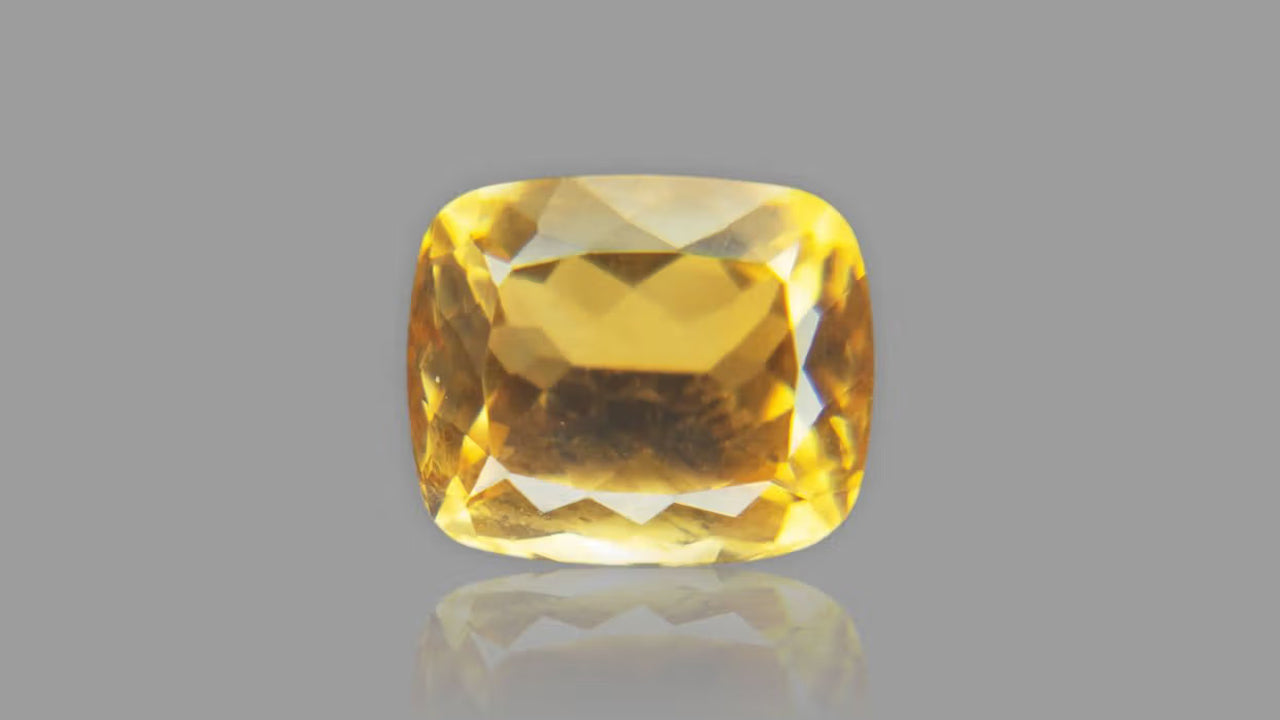 Buy 6.17 Carat Citrine Stone from Only Natural Gemstones