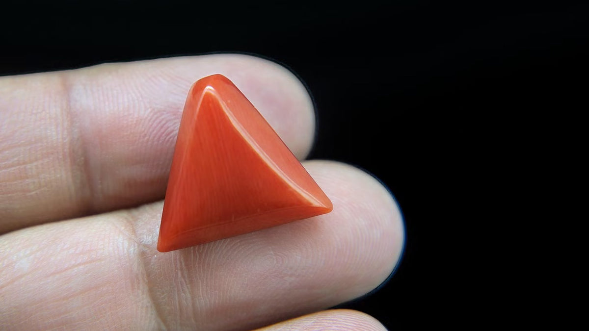 Buy Natural 13.43 Carat Red Coral Stone at best price online