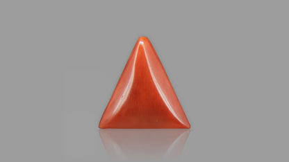 Buy 7.29 Carat Red Coral Stone from Only Natural Gemstones
