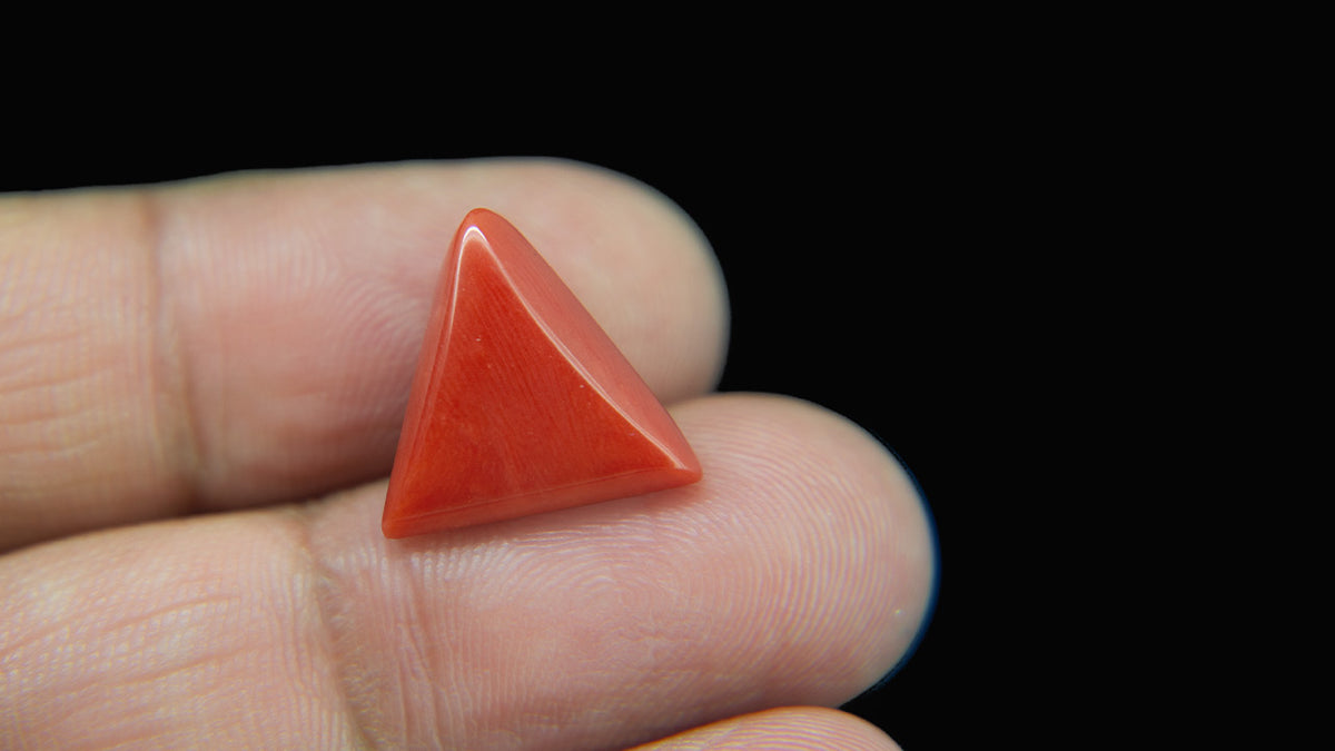 Buy Natural 8.07 Carat Red Coral Stone at best price online