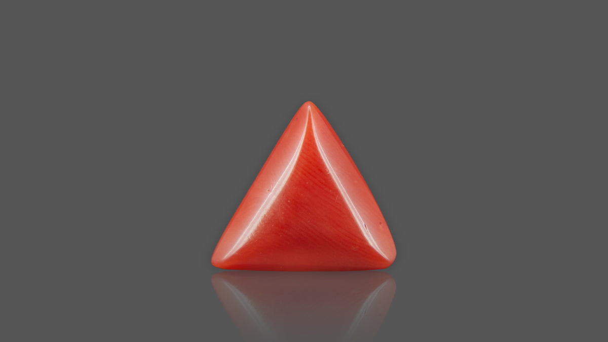 Buy 8.47 Carat Red Coral Stone from Only Natural Gemstones