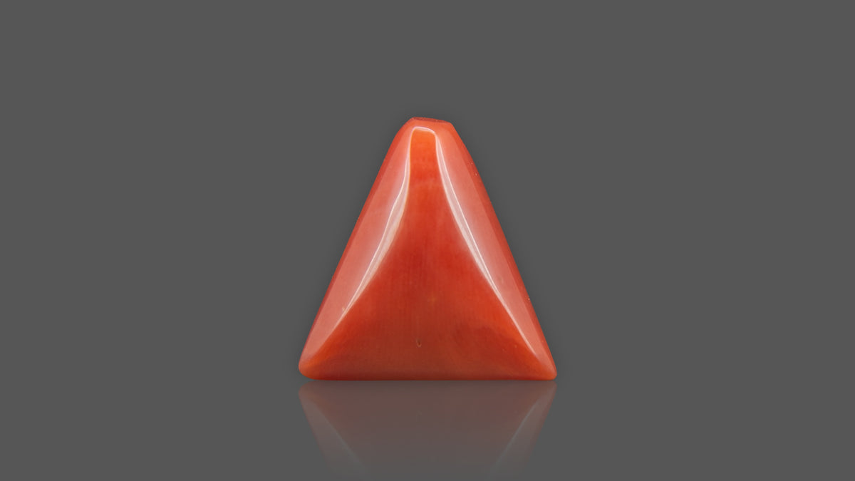 Buy 8.54 Carat Red Coral Stone from Only Natural Gemstones
