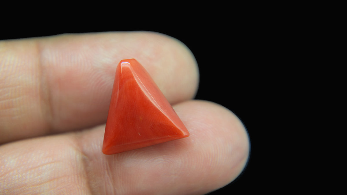 Buy Natural 8.54 Carat Red Coral Stone at best price online