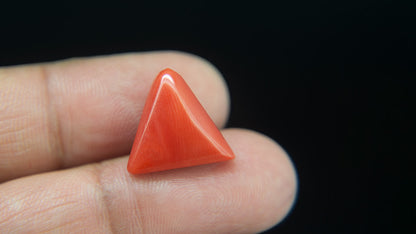 Buy Natural 9.87 Carat Red Coral Stone at best price online