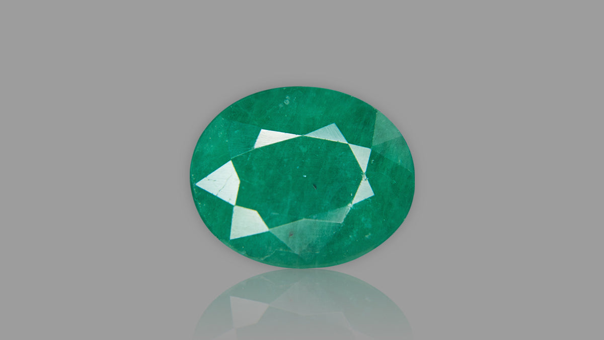 Buy 5.38 Carat Emerald Stone from Only Natural Gemstones
