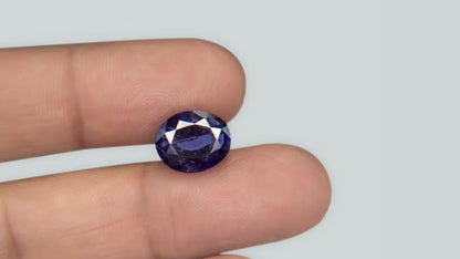 Buy Natural 4.99 Carat Iolite Stone at best price online