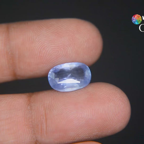 Buy Blue Sapphire weighing 6.07 Carat from Only Natural Gemstone