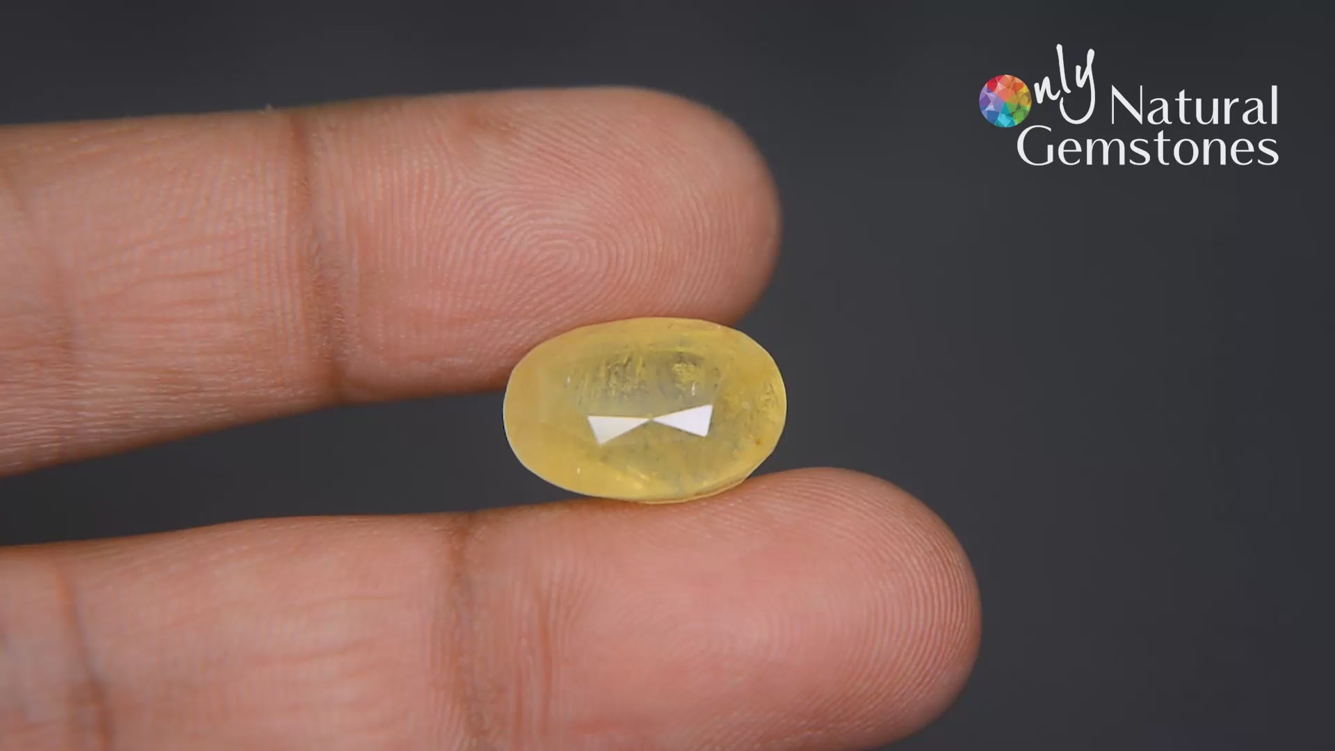 Buy 15.99 Carat Yellow Sapphire from Only Natural Gemstone