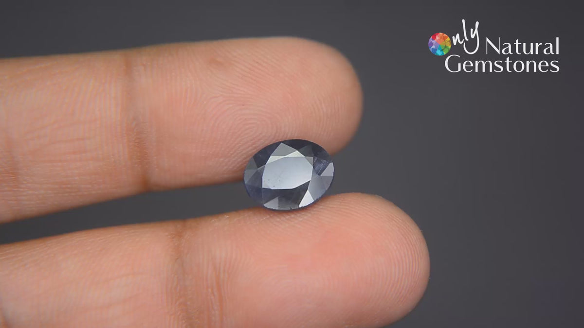 Buy Certified Natural 4.15 Carat Blue Sapphire from Only Natural Gemstone