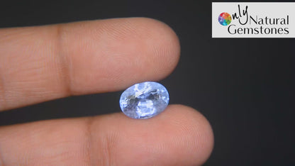 Buy Natural 5.99 Carat Blue Sapphire Stone from Only Natural Gemstones