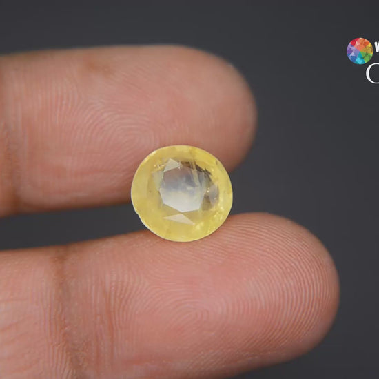 Buy 4.67 Carat Yellow Sapphire from Only Natural Gemstone