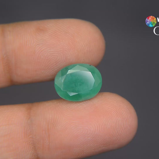 Buy 6.28 Carat Emerald from Only Natural Gemstone