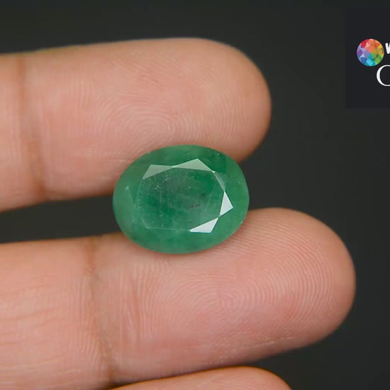 Buy 8.02 Carat Emerald from Only Natural Gemstone