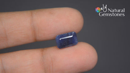 Buy Certified Natural 5.69 Carat Blue Sapphire from Only Natural Gemstone