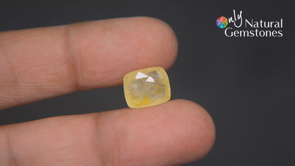 Buy 8.16 Carat Yellow Sapphire from Only Natural Gemstone