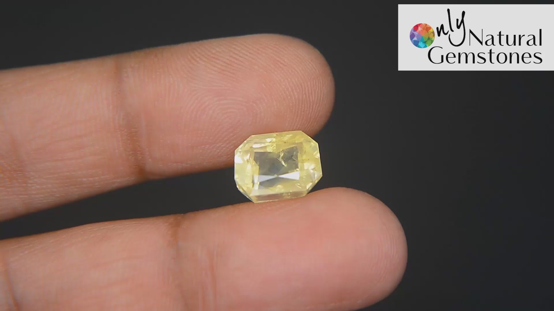 Buy Natural 7.90 Carat (8.50 Ratti) Yellow Sapphire from Only Natural Gemstones