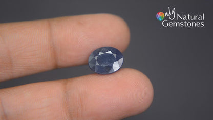 Buy Certified Natural 5.53 Carat Blue Sapphire from Only Natural Gemstone
