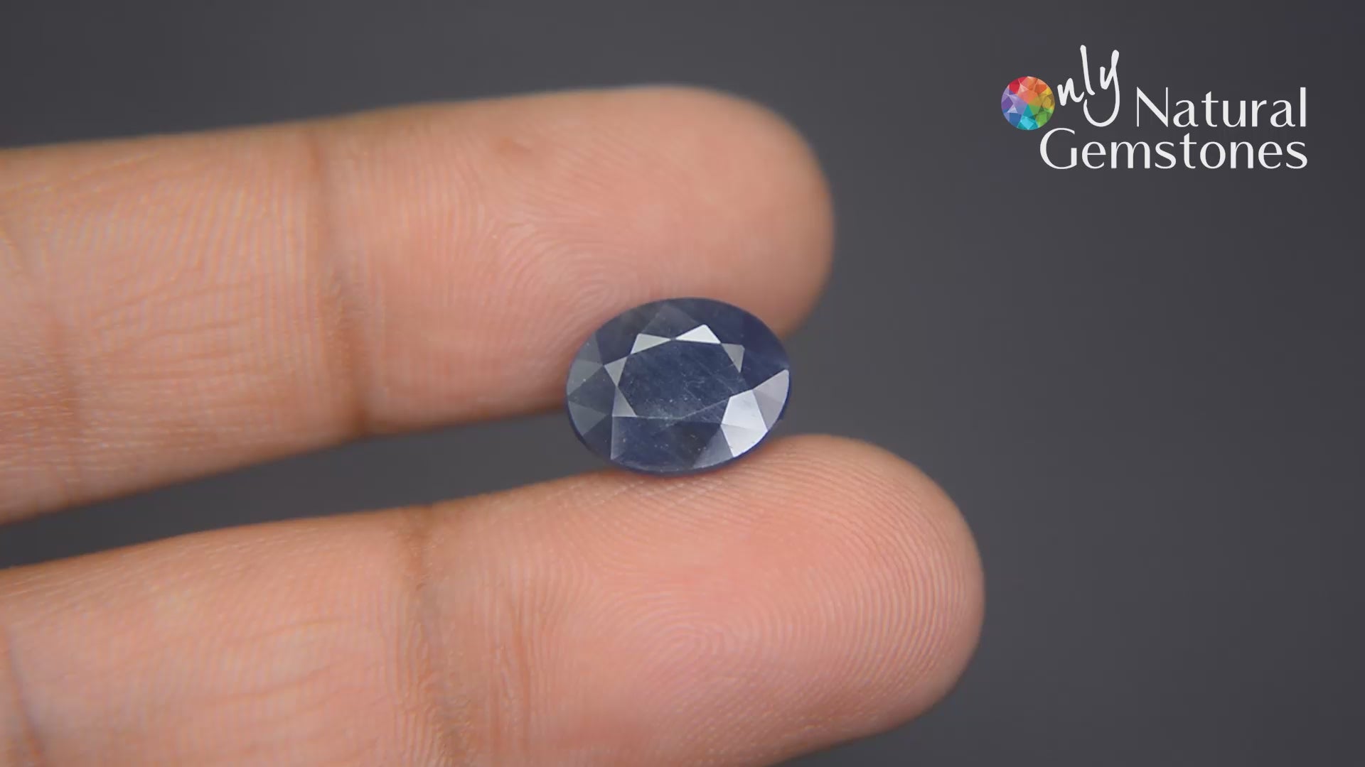 Buy Certified Natural 5.53 Carat Blue Sapphire from Only Natural Gemstone