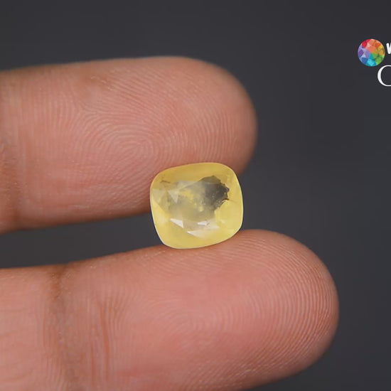 Buy 4.60 Carat Yellow Sapphire from Only Natural Gemstone