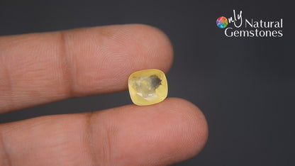 Buy 4.60 Carat Yellow Sapphire from Only Natural Gemstone