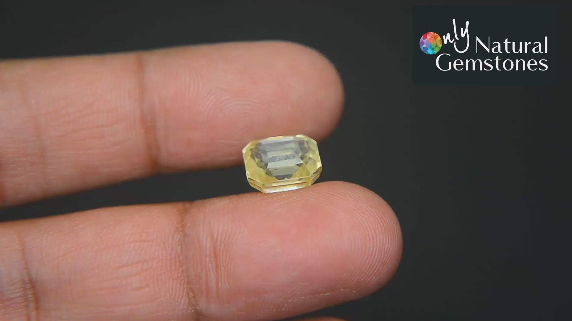 Buy Natural Yellow Sapphire 6.39 Carat from Only Natural Gemstone