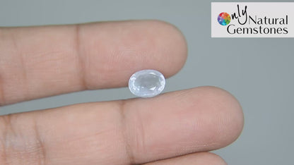 Buy 2.85 Carat Blue Sapphire Stone from Only Natural Gemstones