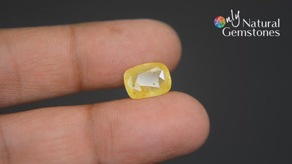 Buy 5.70 Carat Yellow Sapphire from Only Natural Gemstone