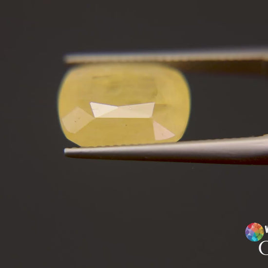 Buy 11.90 Carat Yellow Sapphire with lifetime guarantee