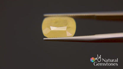 Buy 11.90 Carat Yellow Sapphire with lifetime guarantee