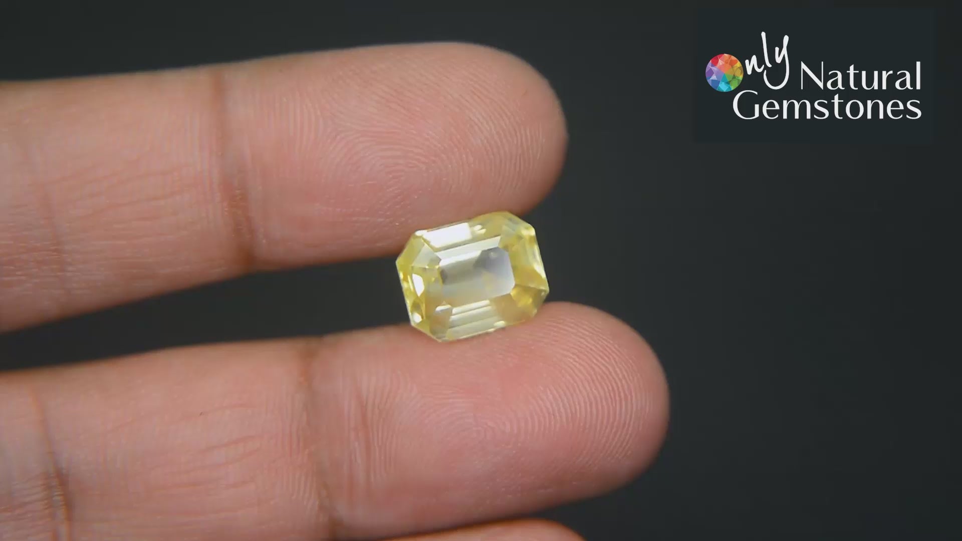 Buy Natural Yellow Sapphire 7.06 Carat from Only Natural Gemstone