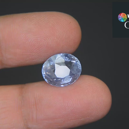 Buy Natural Blue Sapphire weighing 8.22 Carat at Best Price