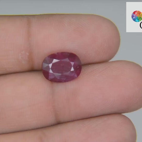 Buy 4.72 Carat Ruby Stone from Only Natural Gemstones